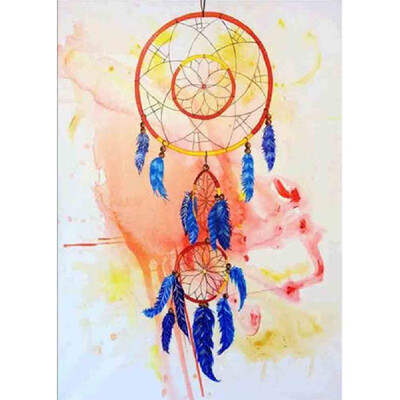 

DIY Diamond Painting embroidery cross stitch dream catcher feather home decor Rhinestone mosaic needlework Canvas size 3040 ful