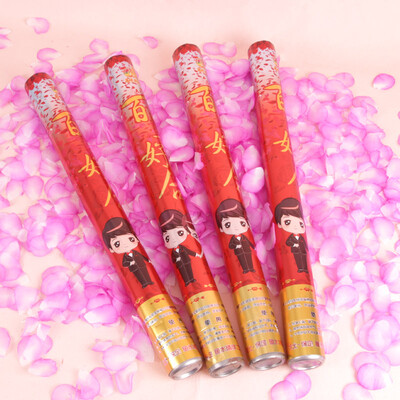 

Extreme space JDKJ knot wedding cannon fireworks opening festive petals protocol flower wedding supplies 60cm4