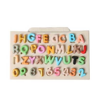 

DIY No Stick Letter Number Cake Mold Chocolate Fondant Decorating Tool Silicone Baking Sugarcraft Gumpaste Molds
