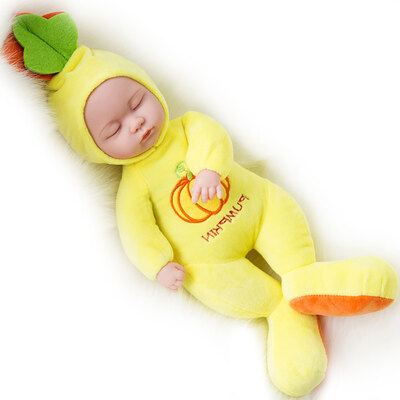 

Cuddle Baby Doll With 3 Soothing Songs 13 inch Stuffed Soft Body Baby Sleep Companion Cuddly Toys For Baby Toddler Kids Rose