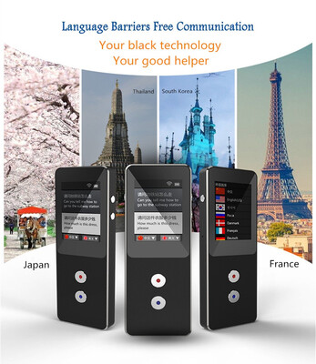 

Binai NEW T9 4G WIFI Translator Two-Way Real Time MultiLanguage Photo Global Translation For Learning Travelling Meeting
