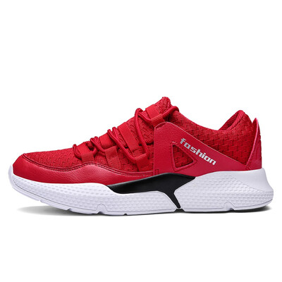 

2019 Fashion Tenis Summer Breathable Male Footwear Mesh Shoes For Men Lace Up Adult Sneakers Walking Casual Shoes Outdoor