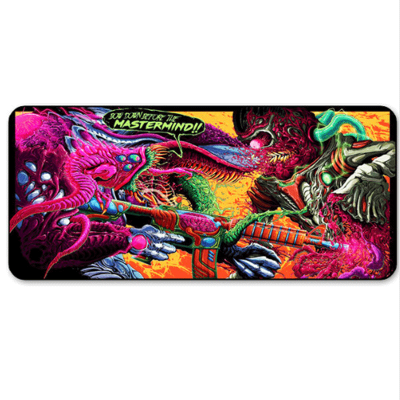 

Game 900x400mm Hyper Beast  Large Locking Edge Gaming Mouse Pad CS GO Keyboard Rubber Mousepad Wrist Rest Table Computer Mat