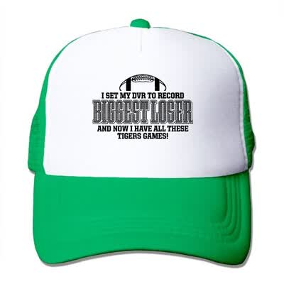 

Biggest Loser Tigers Summer Sun Protection Mesh Cap Baseball Hat Cap Adjustable