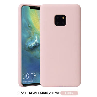 

Goowiiz Phone Case For Huawei Mate 20Mate 20 ProMate 20 LiteMaimang 7 Fashion Simple Solid Color Ultrathin Soft TPU Back Cover