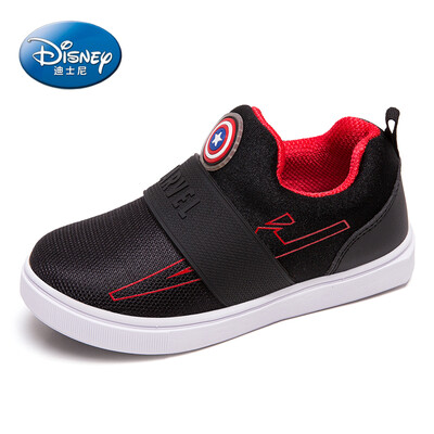 

Disney DISNEY childrens shoes boys sports shoes 2019 spring&autumn new US captain running shoes childrens casual shoes VA4143 black 29 yards