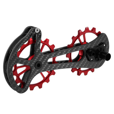 

16T Bicycle Bike Ceramic Bearing Jockey Pulley Wheel Set Carbon Fiber CNC Rear Derailleurs Guide for Shimano 68006870460090009