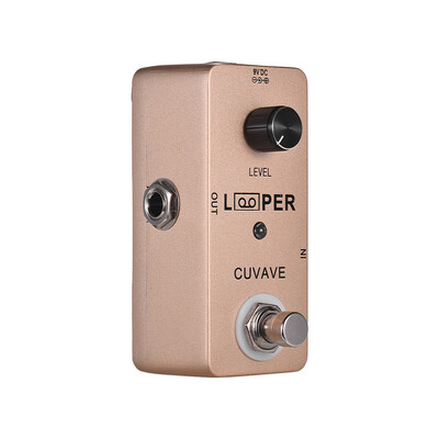 

Mini Guitar Loop Looper Pedal Max 5 Minutes Recording Time Unlimited Overdubs Full Metal Shell