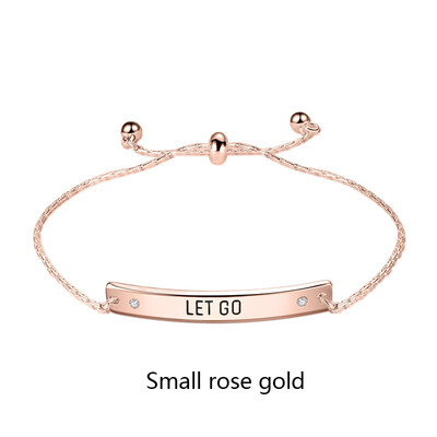 

NeillieN Letter bracelet lady bracelet creative elastic bracelet European&American style jewelrycreative jewelry 5pcs