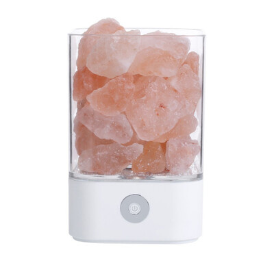 

USB LED Night Light Crystal Salt Lamp Decoration Home Bed
