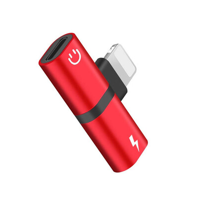 

iPhone Adapter Headphone Jack Splitter Adapter for iPhone 77 Plus88 PlusX 10 XsXs MaxXR Earphone Audio Cables Call Char