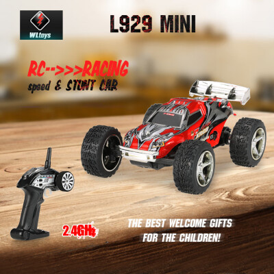 

WLtoys L929 Mini 24Ghz 2CH Electric RTR RC Stunt Racing Car