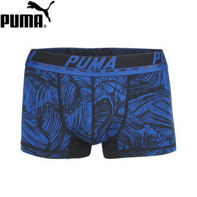

PUMA Hummer Mens Underwear Sports Wind Antibacterial Widening Belt Mesh Colorful Low Waist Boxer Pants 1 Pack XL 18590A