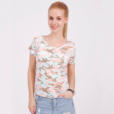 

Women casual crop tops 2019 summer loose soft short t shirt camiseta female o-neck sexy blusas short sleeve print tees shirts