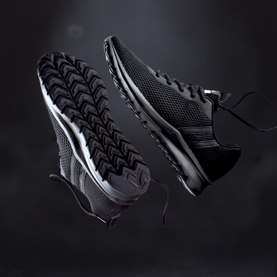 

Double star sports shoes men spring&autumn new mesh breathable running shoes female couple casual running shoes 9297-1 black male 43