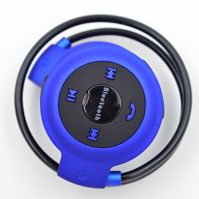 

Bluetooth earphones Stereo Foldable Wireless mini Neckband Portable Noise Reduction TF card earphone FM With Mic For phone