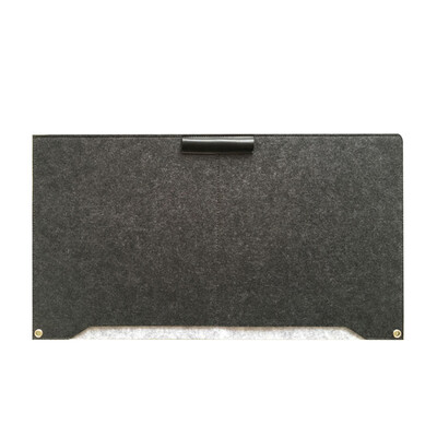 

Felt Cloth Simple Warm Office Table Computer Mouse Pad Grey