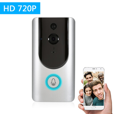 

HD 720P WiFi Smart Wireless Security Doorbell Smart Visual Intercom Recording Video Door Phone Night Vision Mobile Cruise Remote