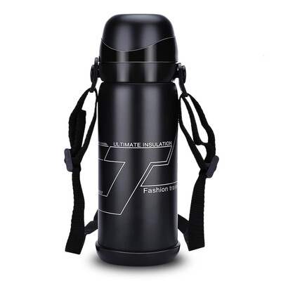 

800ML Stainless Steel Vacuum Insulated Bottle Outdoor Sports Thermal Coffee Water Kettle