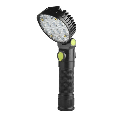 

USB Rechargeable LED Flashlight Car Repair Work Light Lamp Torch with Magnet Tent Camping Light Lantern