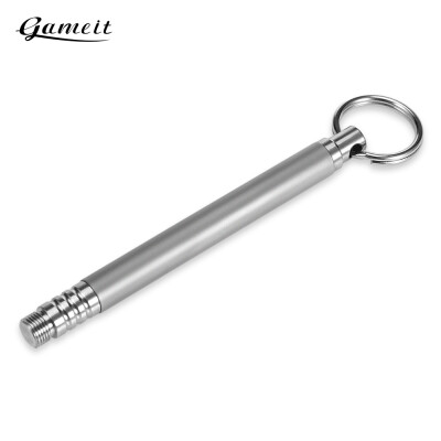 

Gameit TC4 Titanium Outdoor Camping Picnic Toothpick Keychain Tool with Protective Case Holder