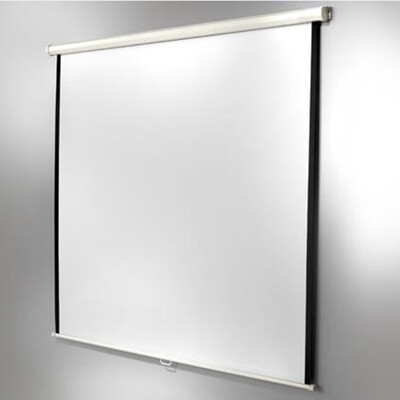 

60" Manual Economy Pull down projection projector screen for home theater&business prensentation