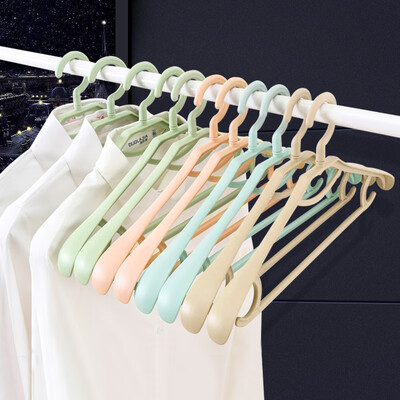 

Additives hangers home adult wide shoulder non-slip hanger multi-function inner hanger plastic wide shoulder hanger 10 WG-1483