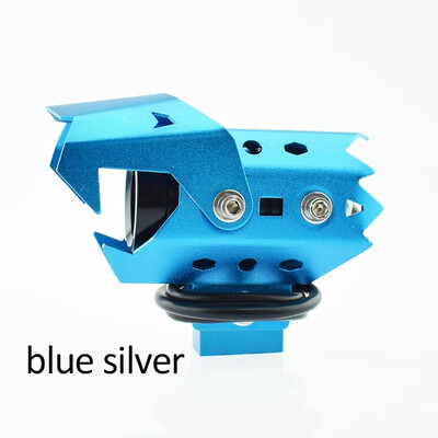 

U8 LED Motorcycle Headlight led DRL Fog Light 12V Moto Spot Head Lamp Driving Lights 4Color Spotlight auxiliary lamp