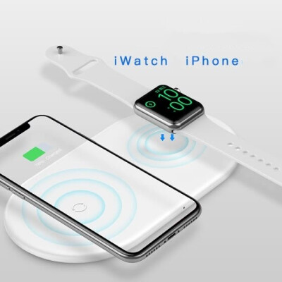 

Best Apple Wireless Charger iWatch Watch 1234 Generation Wireless Charger iphone8xXS MAXXRapple iwatch Mobile Phone Charger 2-in-1 White