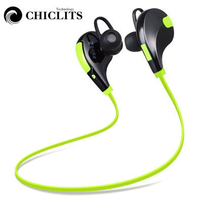 

CHICLITS Bluetooth Earphones QY7 Wireless Stereo Movement Sports Handsfree Earbuds With Microphone For iPhone Smartphones