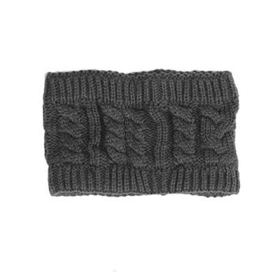 

Women Fashion Knitted Headband Winter Warm Cap Crochet Head-Wrap No Top Hat Headband