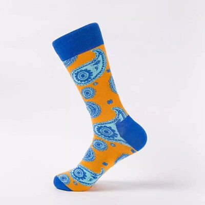 

New Men Socks Fashion Personality Street Retro Folk-custom Type Socks Male Socks Men Sock 4 Typys For Choose Socks Men Socks Male
