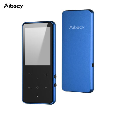 

Aibecy A12 BT MP4 Music Player with 24 Inch LCD Screen FM Radio Recording E-book Video Picture Browse Function for Music Enthusi