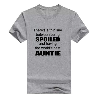 

Funny Auntie T-Shirt Cute Toddler T-Shirt100 Cotton