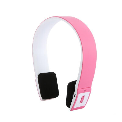 

24G Wireless Bluetooth V30 EDR Headset Headphone with Mic for iPhone iPad Smartphone Tablet PC Pink