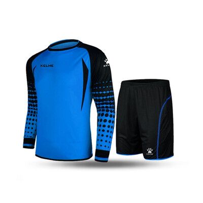 

KELME Mens Goalkeeper Long Sleeves Jersey & Shorts Suit