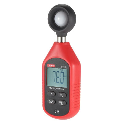 

UNI-T UT383 LCD Display Handheld Mini Digital Luminometer Photometer Luxmeter Light Meter 0-199999 Lux