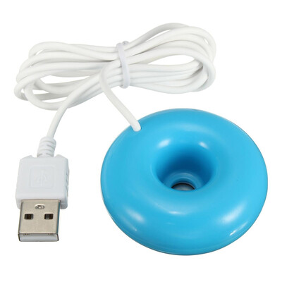

Air humidifier portable donut mini usb air humidifier purifier floating aroma diffuser steam