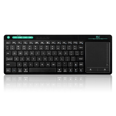 

Rii K18 2 in 1 Multifunctional 24G Wireless Keyboard 83 Keys Touchpad Combo For PC Smart TV HTPC IPTV Android Box