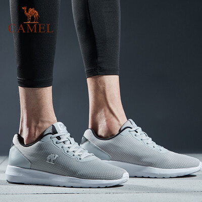 

Camel CAMEL sneakers for men&women couples running shoes student fashion casual shoes lightweight breathable running shoes A912600045 male models gray 40