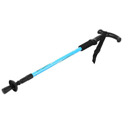 

65cm Walking Stick for elder T-handle Folding Telescopic Trekking Poles Carbon Tungsten Steel Outdoor Hiking Poles Walking Cane