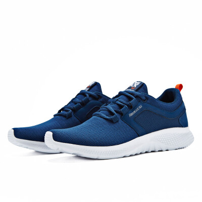 

361 degrees mens shoes 2019 new knit shock absorption jogging mens shoes mesh running shoes 67916716-2 nautical blue pure orange 43