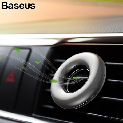 

Baseus Car Air Aromatherapy Holder Auto Air outlet Air Freshener Purifier Fragrance Mini Round Car Purifier Holder