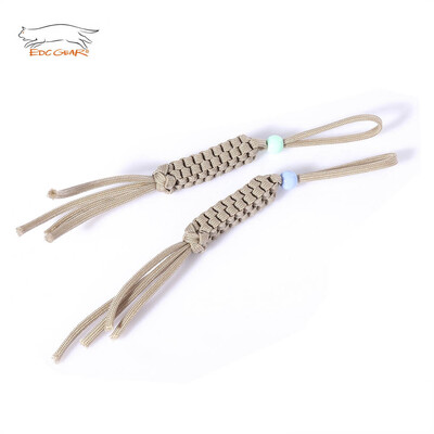 

EDCGEAR 2pcs Nylon Corn Knot Ornaments Keychain Paracord