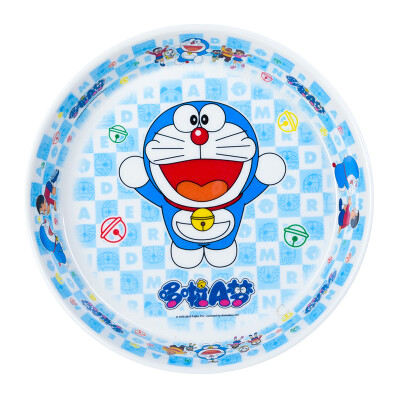 

Wuhe WUHE Doraemon childrens plate cute cartoon shatter-resistant baby food supplement tableware DL-D2016