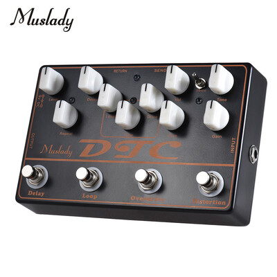 

MOSKY DTC 4-in-1 Electric Guitar Effects Pedal Distortion Overdrive Loop Delay