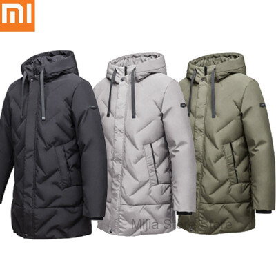 

Xiaomi MILLET Brand 90FUN New Mens Long Seamless Thick Downcoat