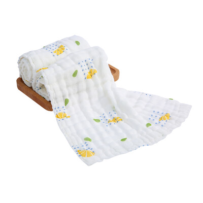 

2Pcs Baby Bath Towel Washcloth 100 Muslin Cotton Gauze Water Absorbent Super Soft Baby Blanket For Baby & Adult 6 Layers 20 10i