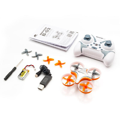 

BoldClash BWHOOP B03 Altitude Hold 716 53500rpm37 V Motor EDF RC Quadcopter 260mAh 37V