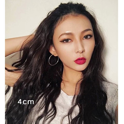 

NeillieN 925 Silver earrings anti-allergy earrings minimal retro European&American earrings exaggerated Earringsearrings